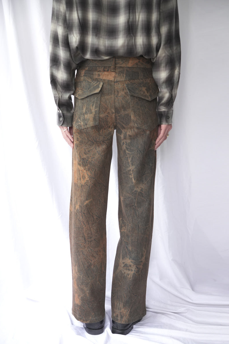 OVER-DYE RELAXED CUT  / MUTED NEUTERALS