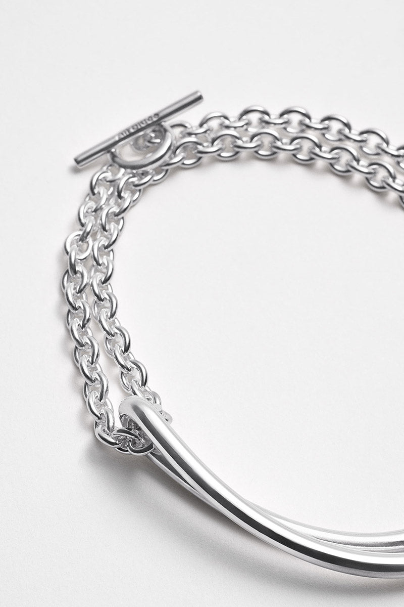 PINCH BRACELET CHAIN / 925 STERLING SILVER [4月入荷予定]