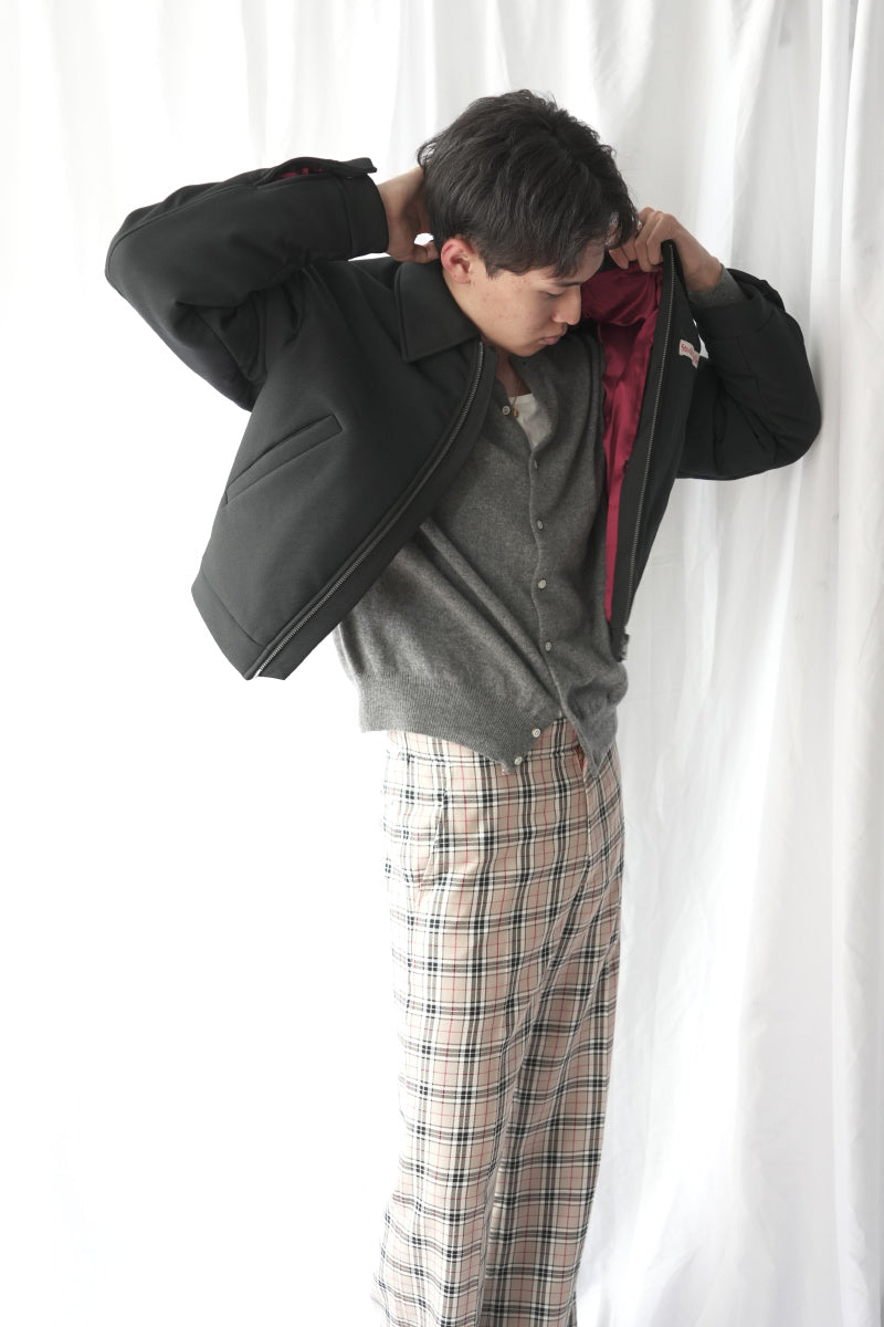 ALVA CROPPED PUFF JACKET / BLACK