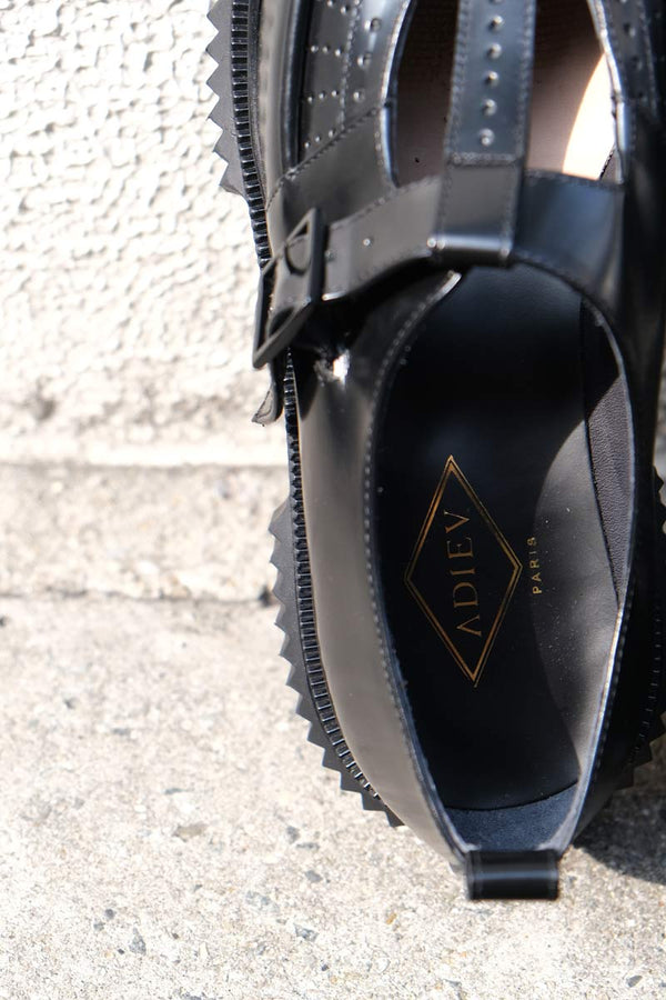 TYPE 204 BROGUES BABIES INJECTED TPU RUBBER SOLE / BLACK [30%OFF]