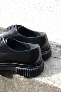 TYPE 202 DERBIES INJECTED TPU RUBBER SOLE / BLACK