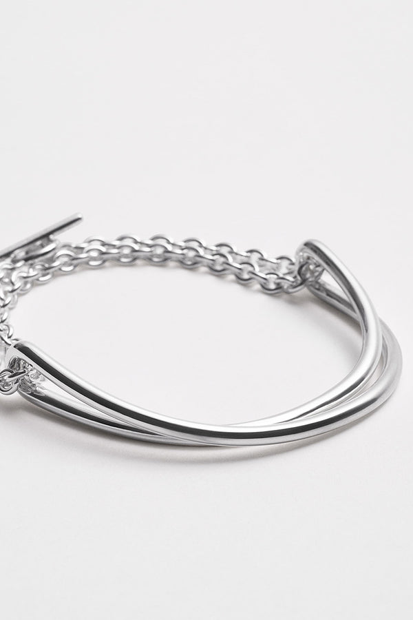PINCH BRACELET CHAIN / 925 STERLING SILVER [Arrives in May]