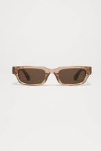 画像をギャラリービューアに読み込む, 10M SQUARE SUNGLASSES / LIGHT BROWN