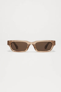 10M SQUARE SUNGLASSES / LIGHT BROWN