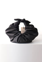 Load image into Gallery viewer, KIKU CROISSANT BAG / BLACK