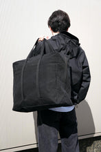 画像をギャラリービューアに読み込む, WASHED CANVAS BIG BOSTON BAG / BLACK