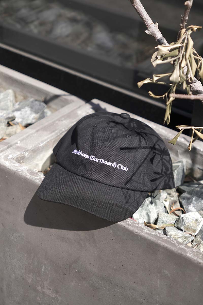 STOCKHOLM Surfboard Club キャップ Stockholm (Surfboard) Club Parker Unisex Cap Black U7000192