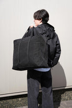 画像をギャラリービューアに読み込む, WASHED CANVAS BIG BOSTON BAG / BLACK