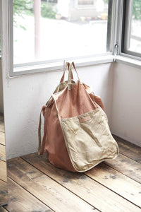 A131 EASYBAG (L) / COTTON WOOL SATIN