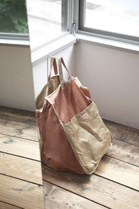 A131 EASYBAG (L) / COTTON WOOL SATIN