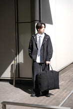 画像をギャラリービューアに読み込む, WASHED CANVAS BIG BOSTON BAG / BLACK