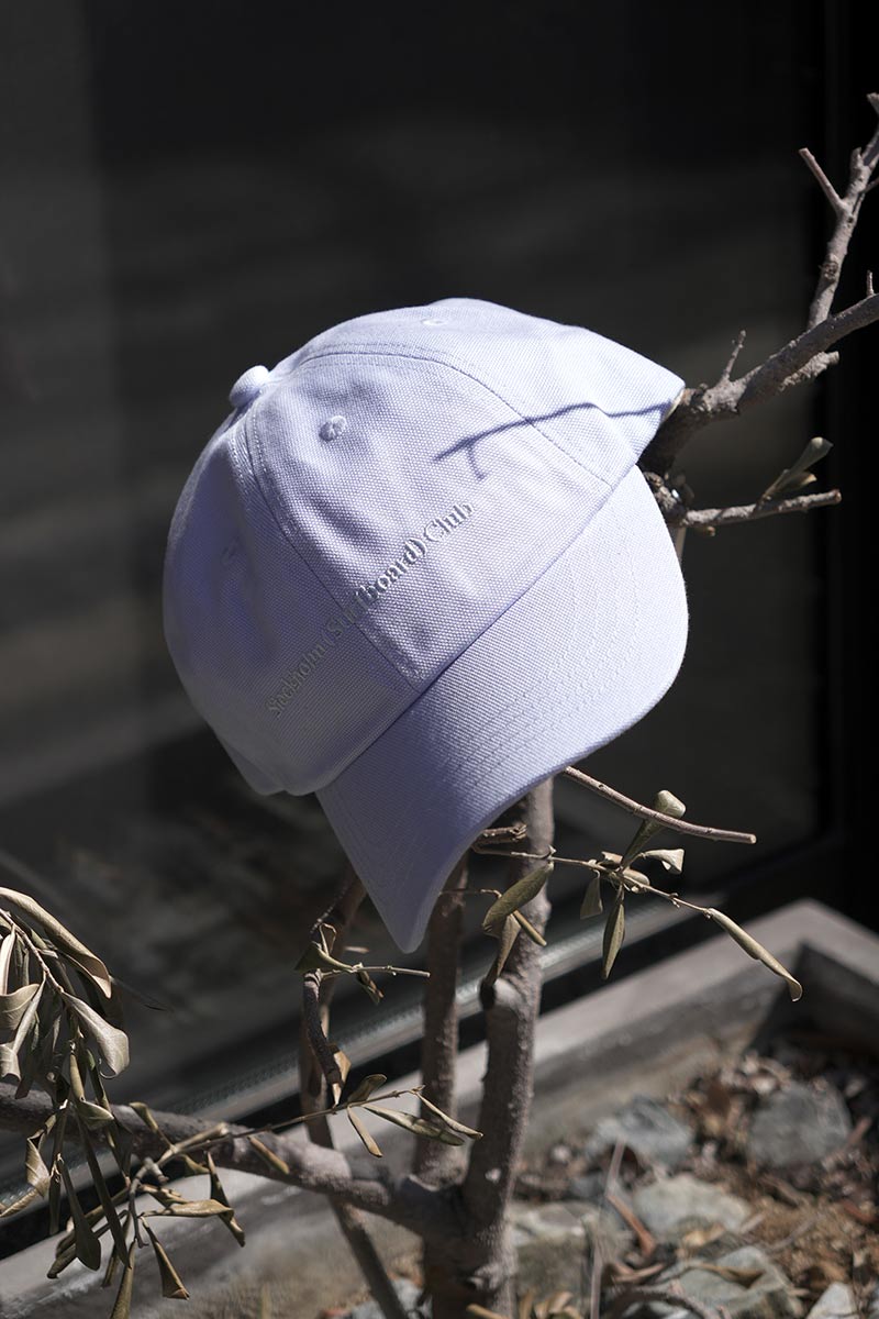 STOCKHOLM SURFBOARD CLUB | PAC / LIGHT BLUE キャンバスロゴ