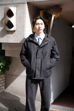 画像をギャラリービューアに読み込む, RAIN JACKET WAXED COTTON / BLACK [神戸店]