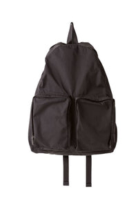 GABARDINE BACKPACK / BLACK