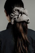 Load image into Gallery viewer, OVERSIZED SILK SCRUNCHIE / OYSTER