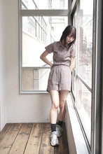 画像をギャラリービューアに読み込む, MARY TOP / BROWN GINGHAM