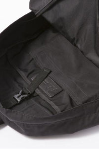 GABARDINE BACKPACK / BLACK