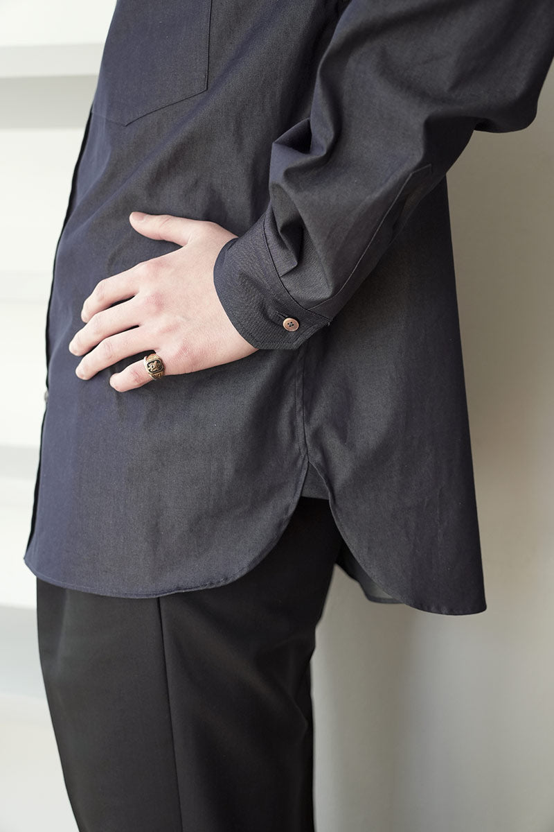 CLASSIC SHIRT ALBIATE INDIGO SHIRTING / INDIGO [Kobe Store]