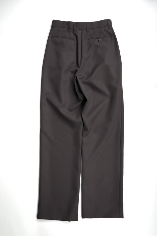 CLASSIC TROUSER BARATHEA / BROWN [神戸店]