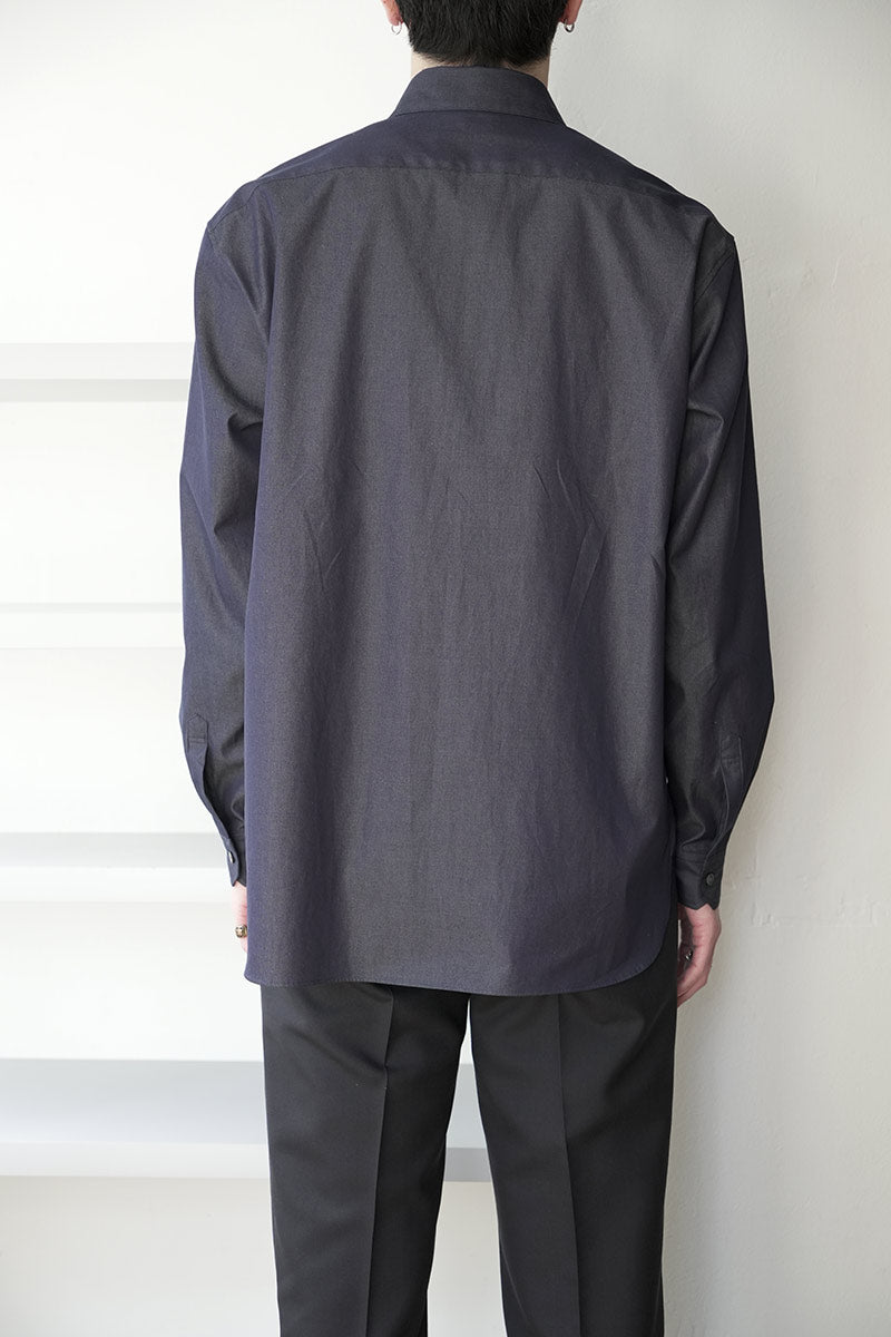 CLASSIC SHIRT ALBIATE INDIGO SHIRTING / INDIGO [Kobe Store]