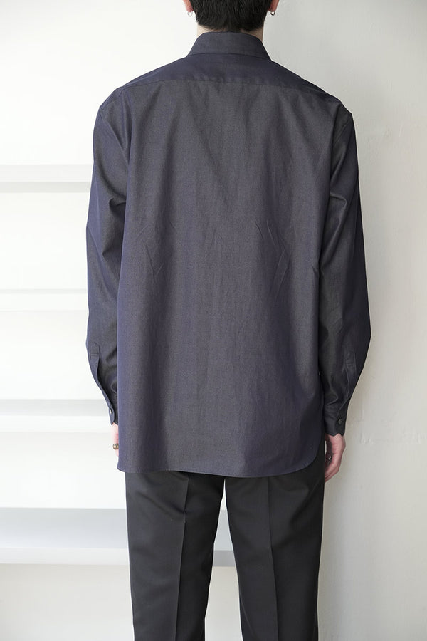 CLASSIC SHIRT ALBIATE INDIGO SHIRTING  / INDIGO [神戸店]