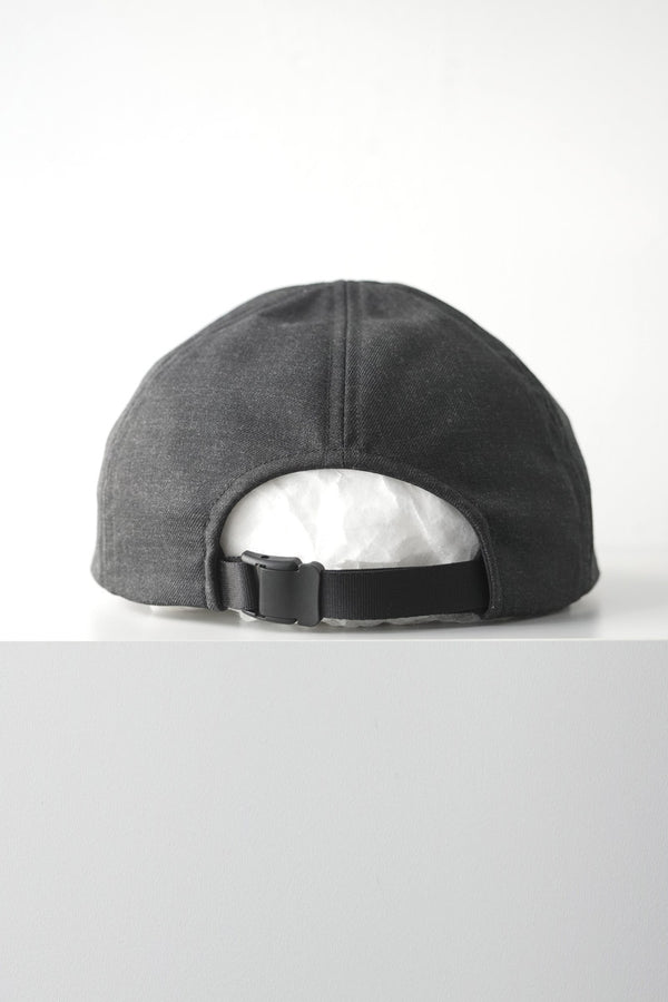 WASHABLE WOOL CAP / CHARCOAL