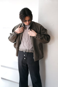 HARRINGTON HIGH DENCE WOOL GABARDINE / KHAKI [神戸店]