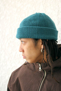 COTTON 3G STANDARD KNIT / DARK GREEN