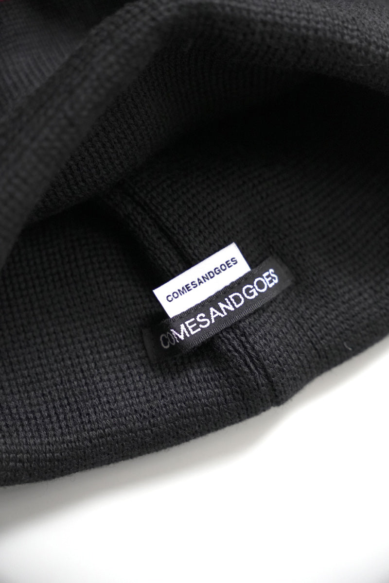 WOOL STANDARD KNIT / BLACK 