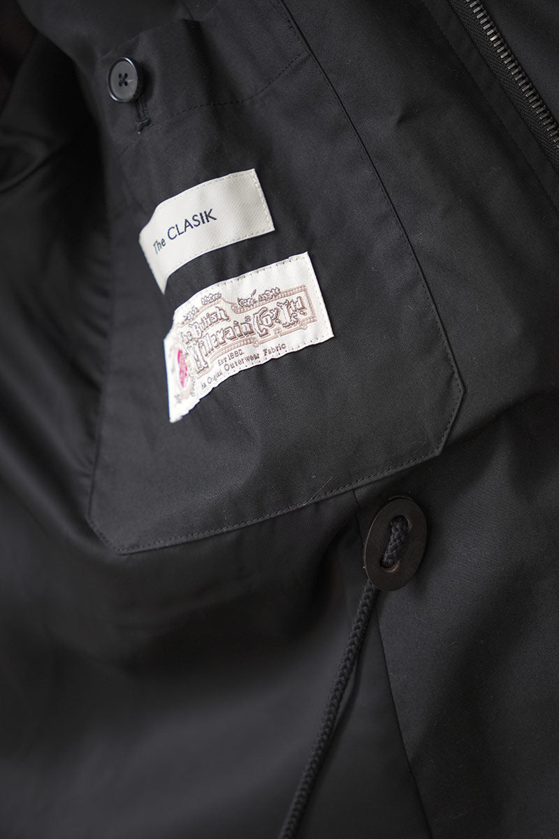 FISHING JACKET WAXED COTTON / BLACK [Kobe store]