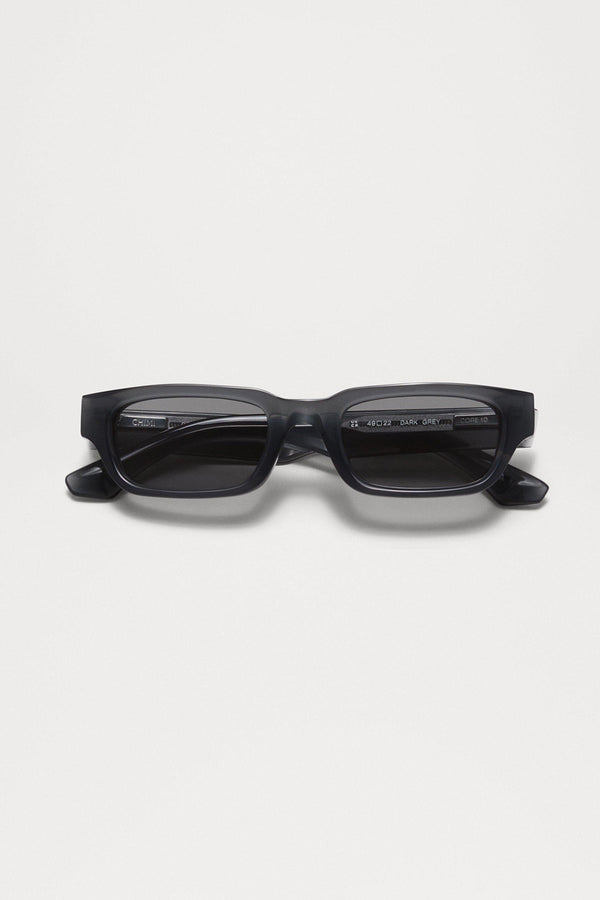 10M SQUARE SUNGLASSES / DARK GREY