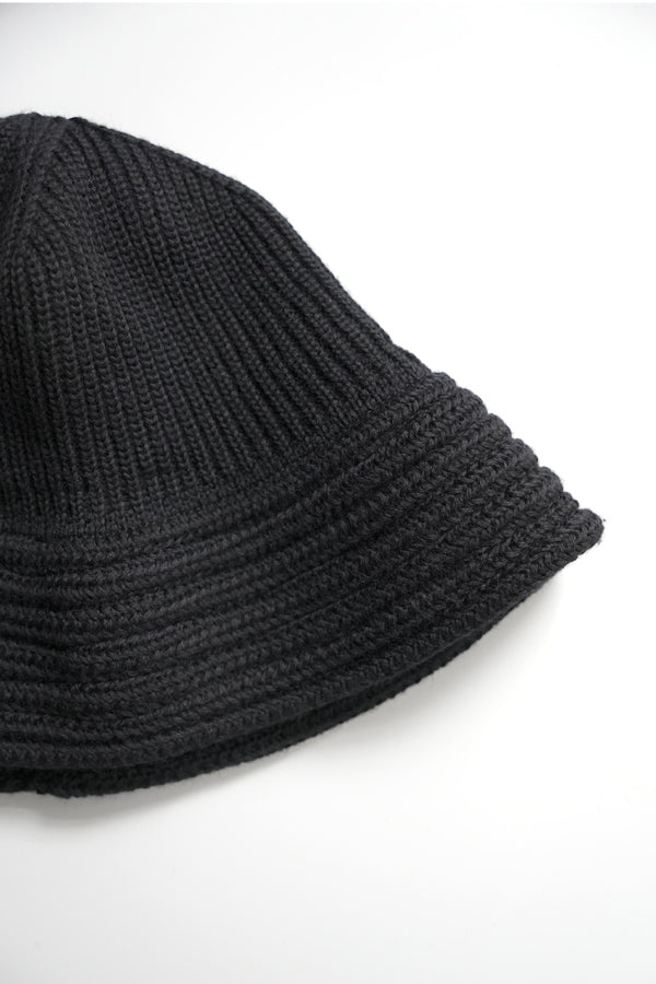 WASHABLE BALLOON HAT / BLACK