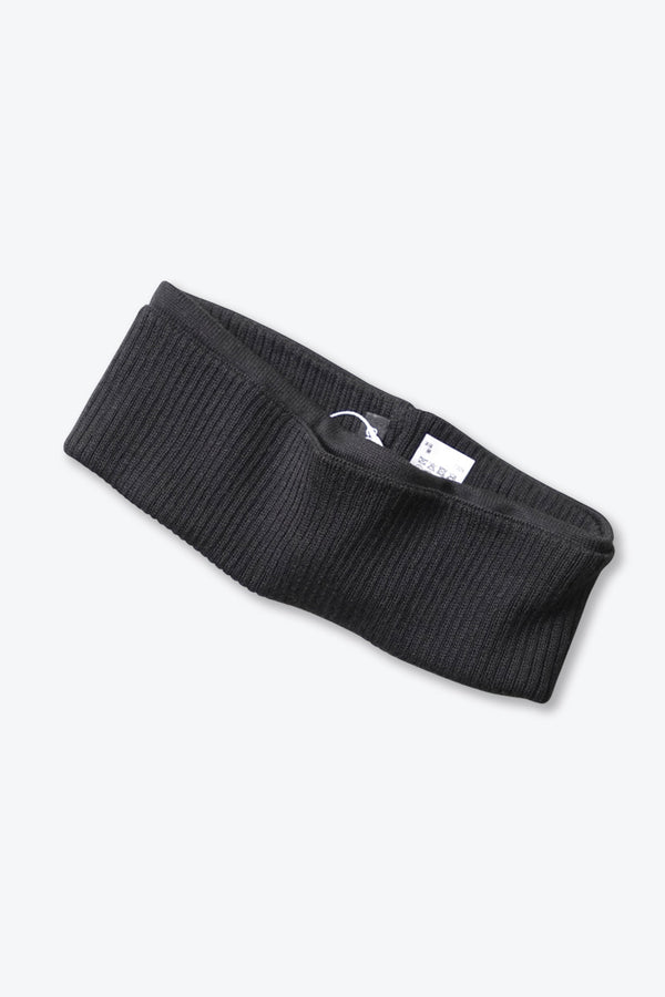 SILK HIGH GAUGE HEAD BAND / BLACK