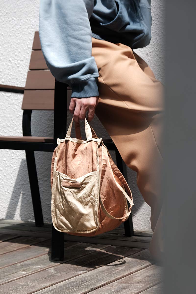 A130 EASYBAG (M) / COTTON WOOL SATIN