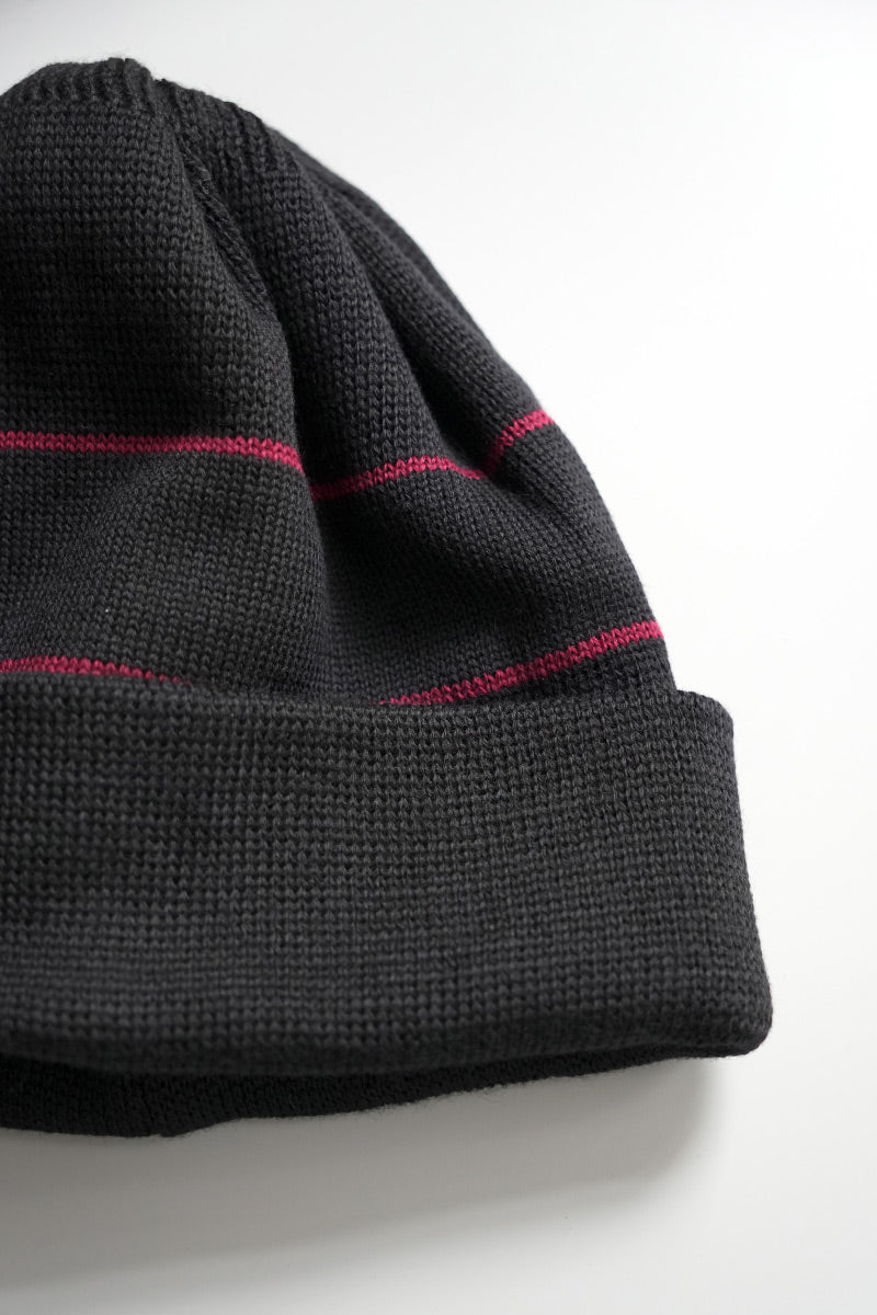 WOOL STANDARD KNIT / BLACK 