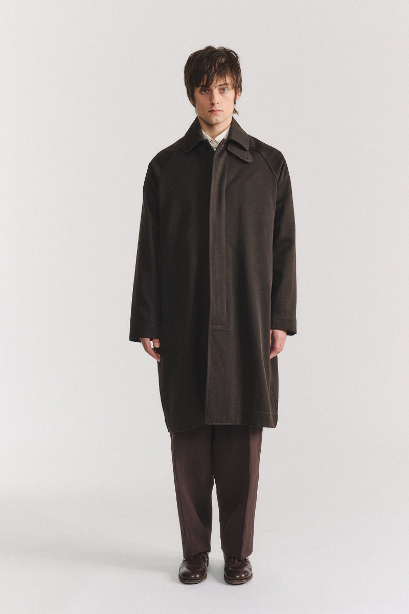 CARLYLE COAT - TWILL WOOL / BUNGA [26AW入荷予定]