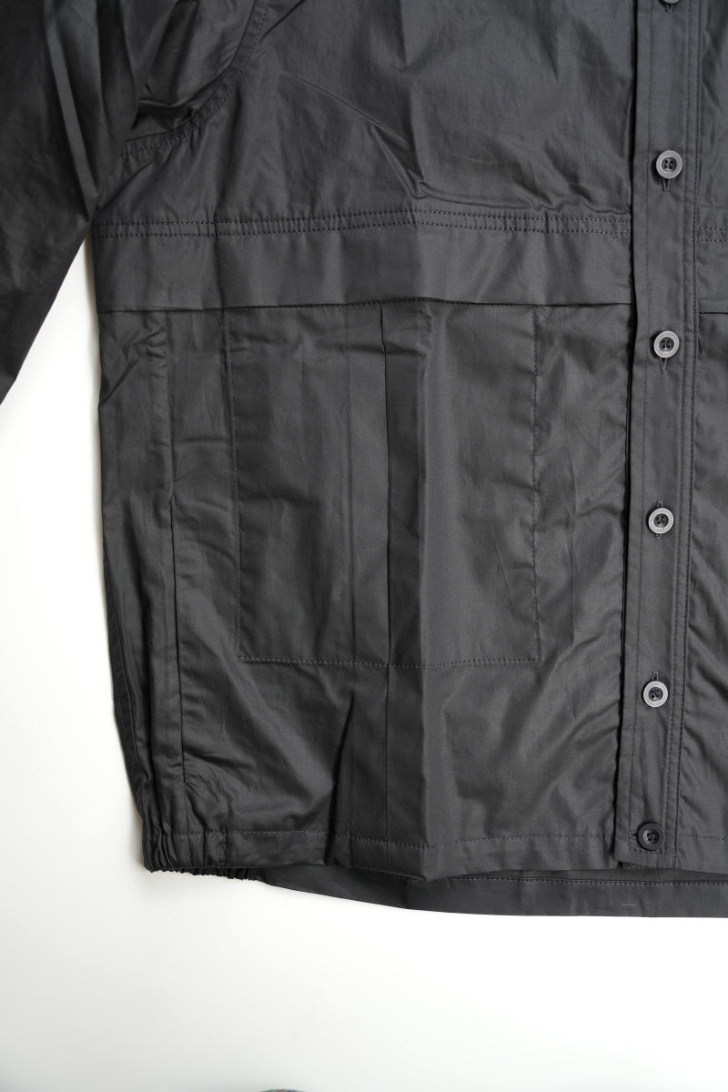 FABRICE JACKET -  LACQUED / BLACK
