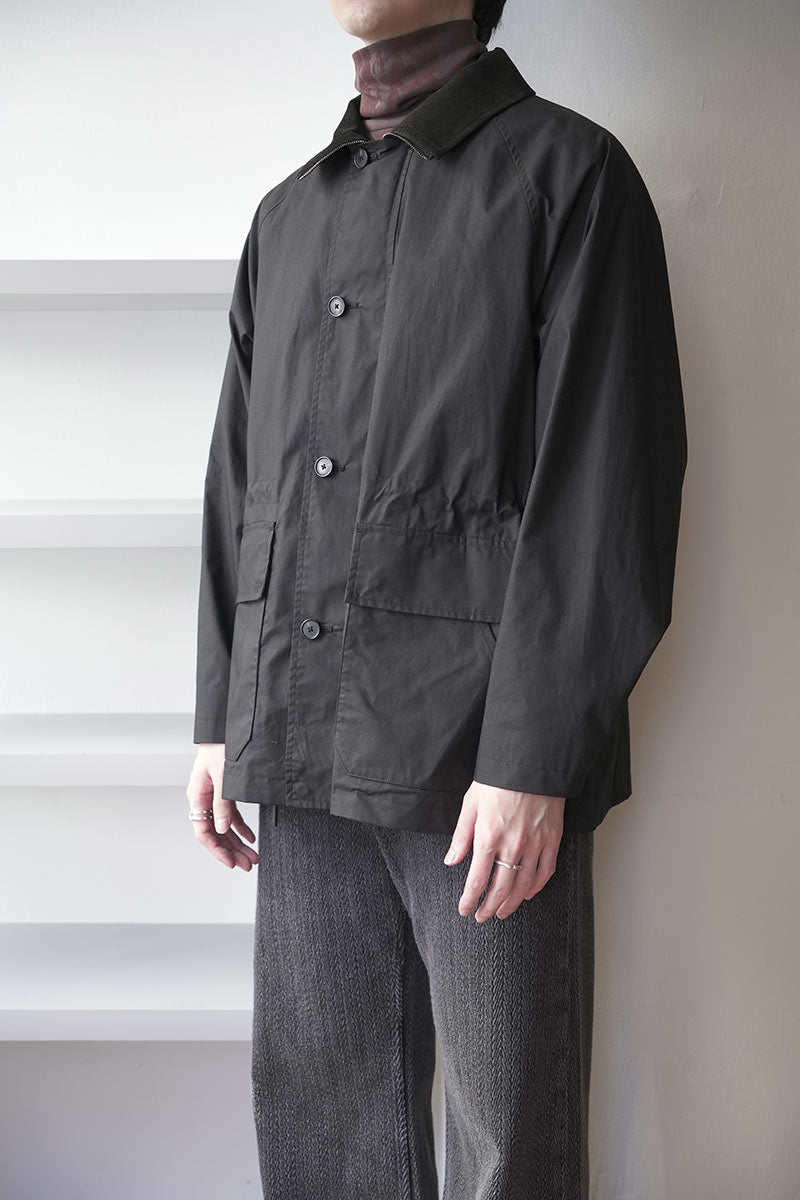 FISHING JACKET WAXED COTTON / BLACK [Kobe store]