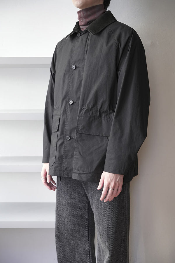 FISHING JACKET WAXED COTTON / BLACK [神戸店]