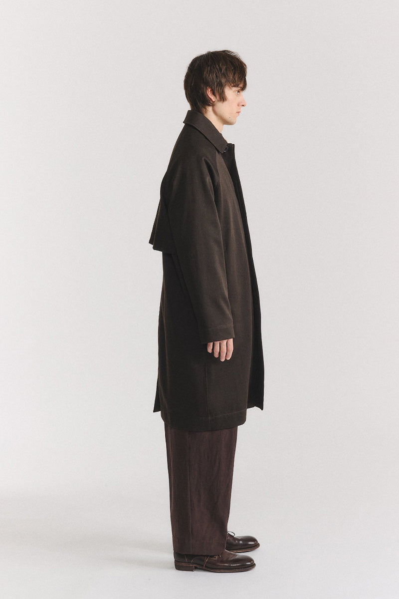 CARLYLE COAT - TWILL WOOL / BUNGA [26AW入荷予定]