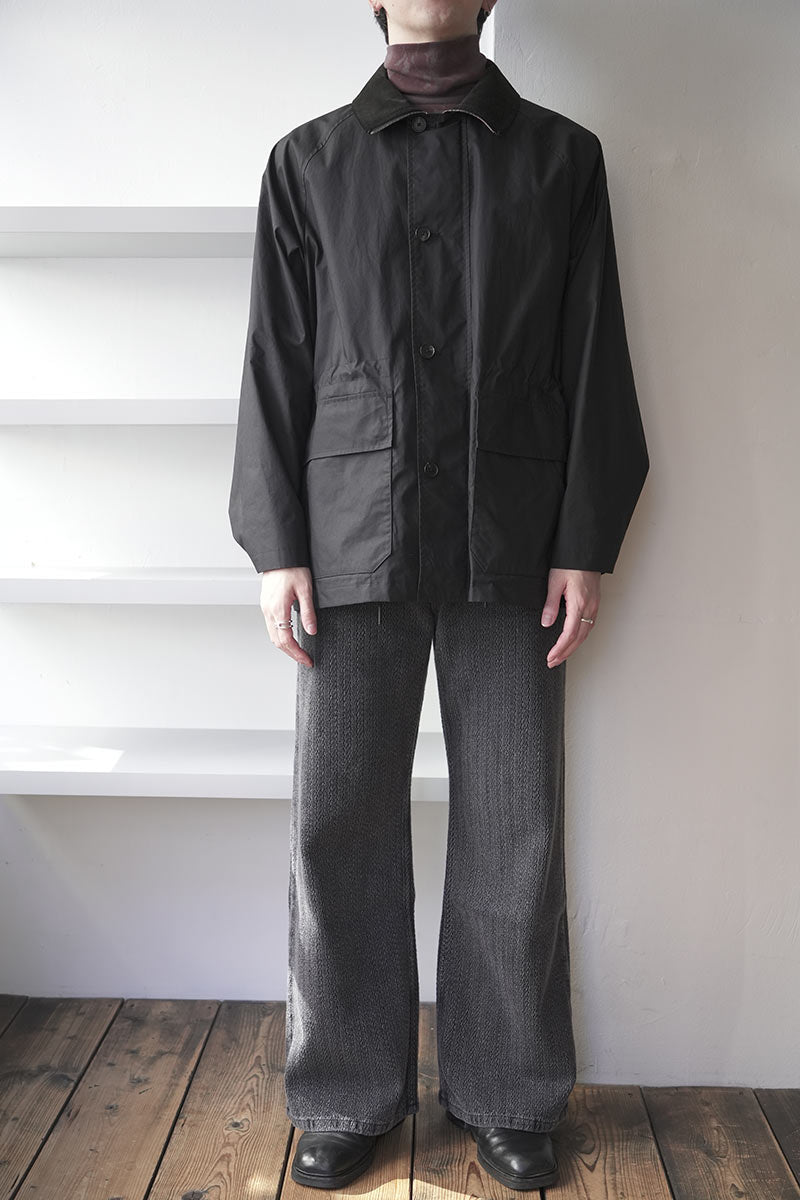 FISHING JACKET WAXED COTTON / BLACK [Kobe store]