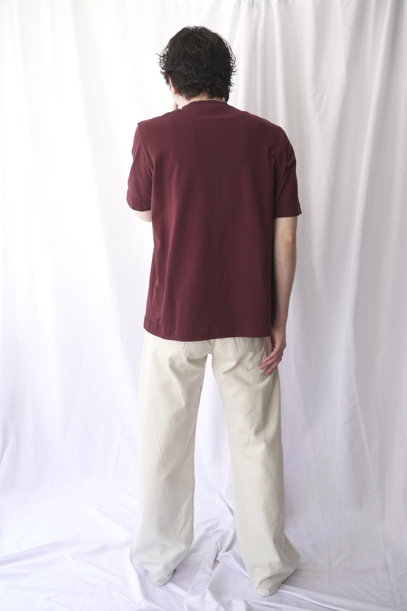 FELIX T-SHIRT-HEAVY JERSEY / WINE