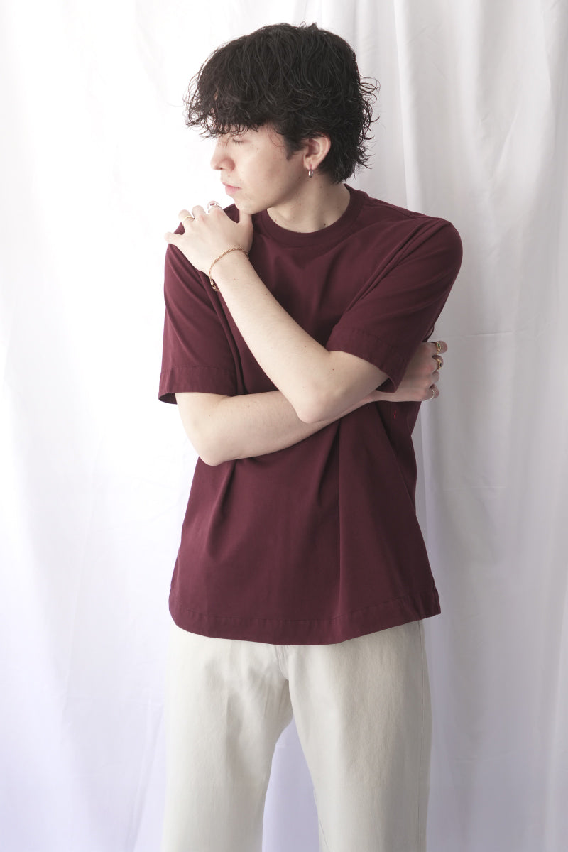 FELIX T-SHIRT-HEAVY JERSEY / WINE