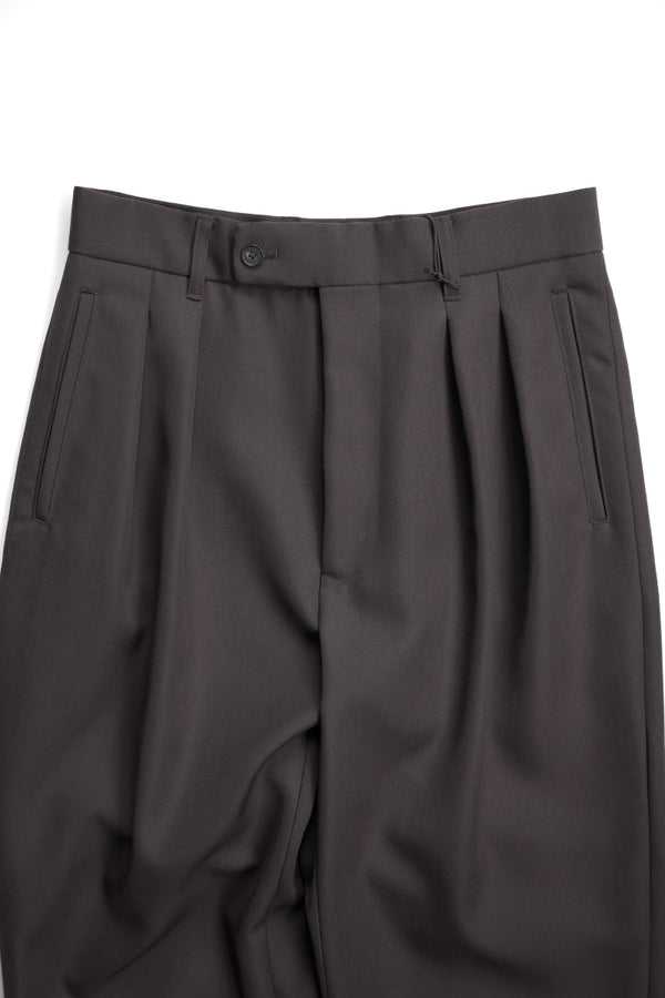 CLASSIC TROUSER BARATHEA / BROWN [神戸店]