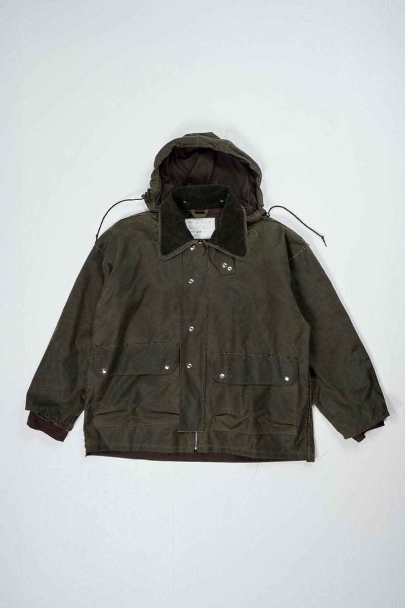 SLIM ZIP LONGSLEEVE / OBSIDIAN DEPYH WOOLCOSE RIDGE [Arriving Fall/Winter 2026]