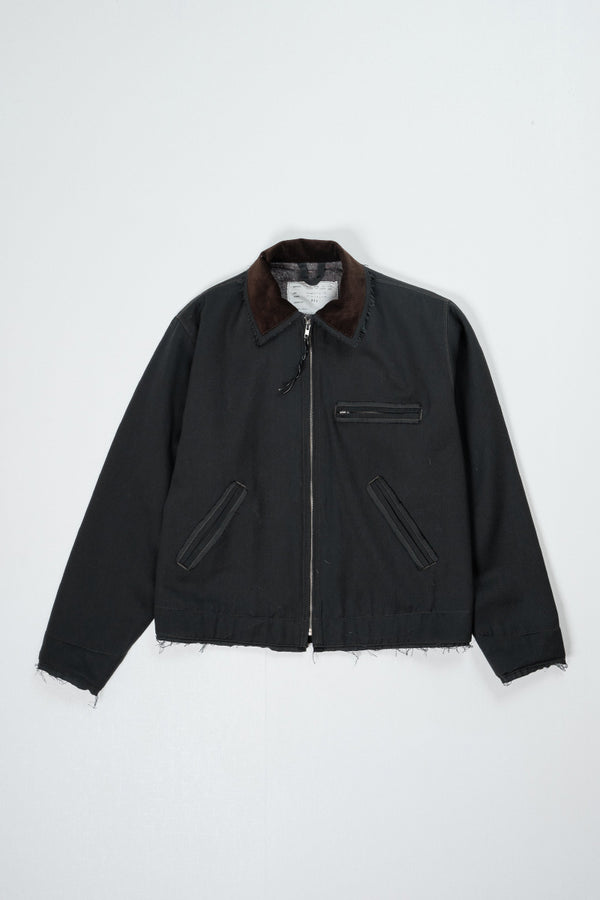 WORKER JACKET - WOOL TWILL / GREY