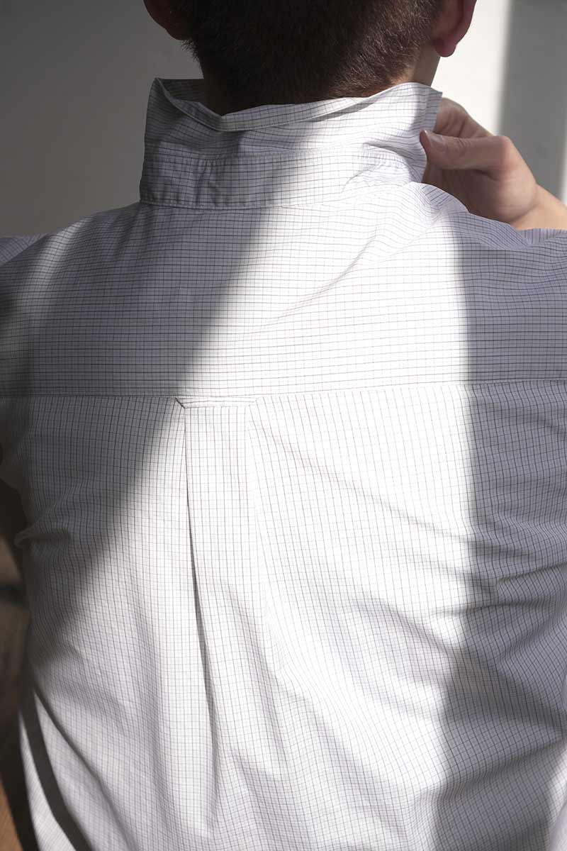COMPACT SHIRT DJA 200/2 / 2TONE CHECK [고베점]
