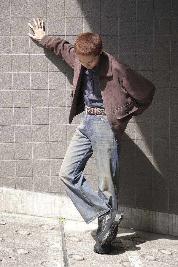 FLIGHT JACKET GOAT SUEDE / MOCHA [神戸店]