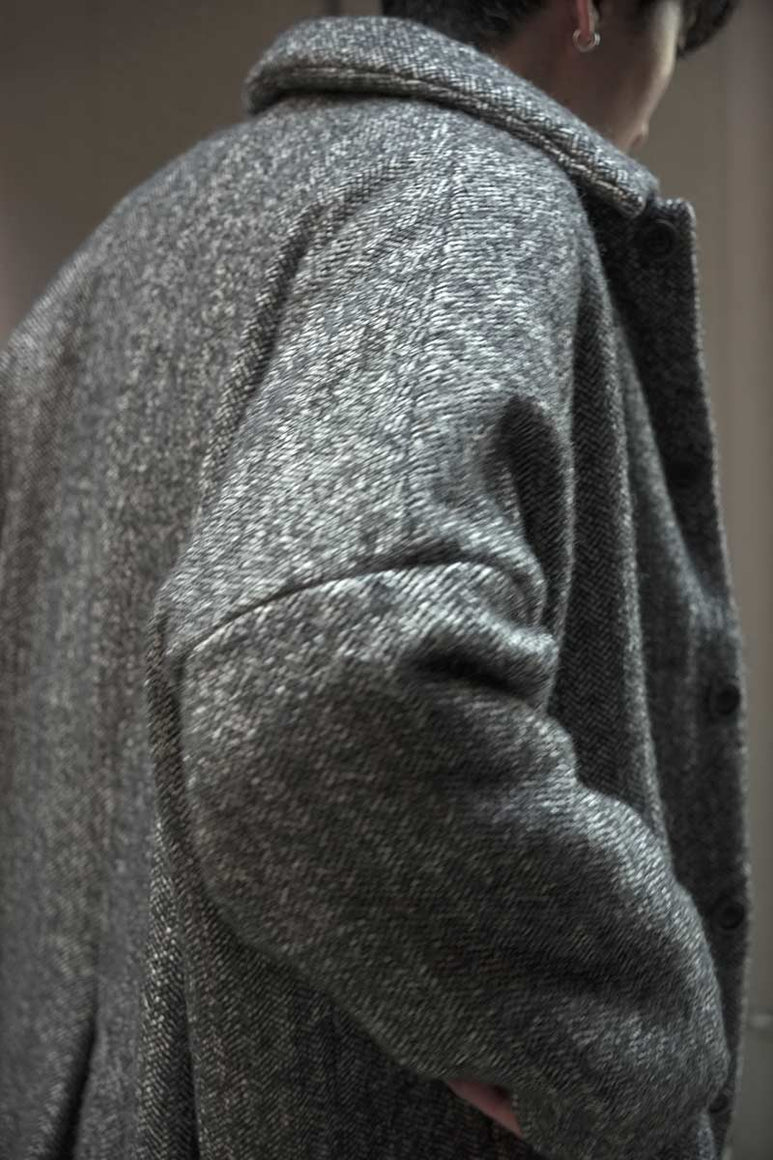 BIG BLOBBY COAT-DONY / GREY
