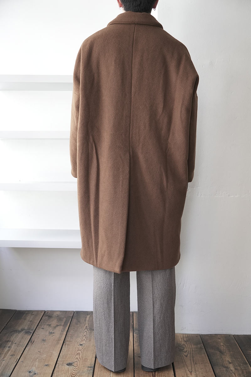 BIG BLOBBY COAT-KASPER / FUDGE
